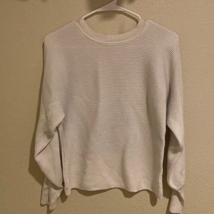 Good comfy sweater. Size Small. Slightly worn. Small stain